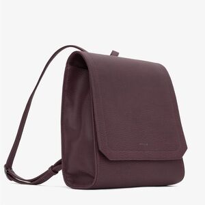 NWT Matt & Nat Mercy Vegan Adjustable Backpack In Color Fig